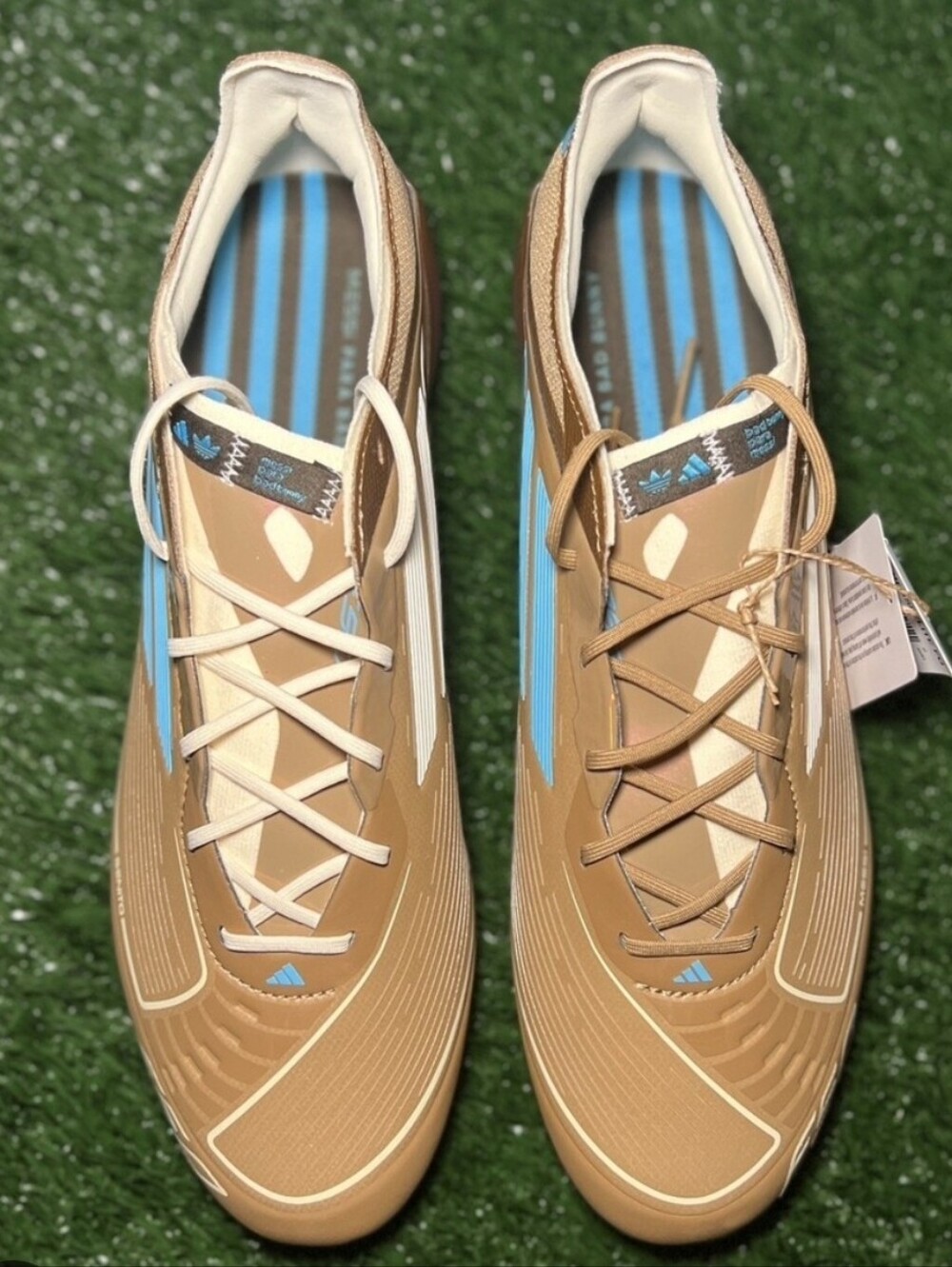 Adidas F50 Elite Messi x Bad Bunny Cardboard IH7338 Size MEN 6.5